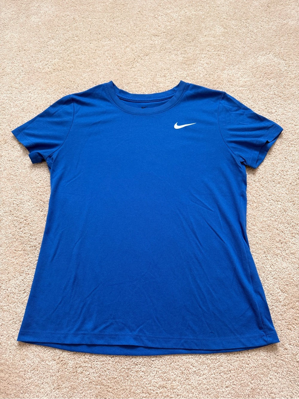 Nike Dri-FIT Bright Blue Crew Tee